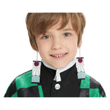 Demon Slayer Kimetsu No Yaiba Kamado Tanjiro Kids Children Uniform Outfits Cosplay Costume