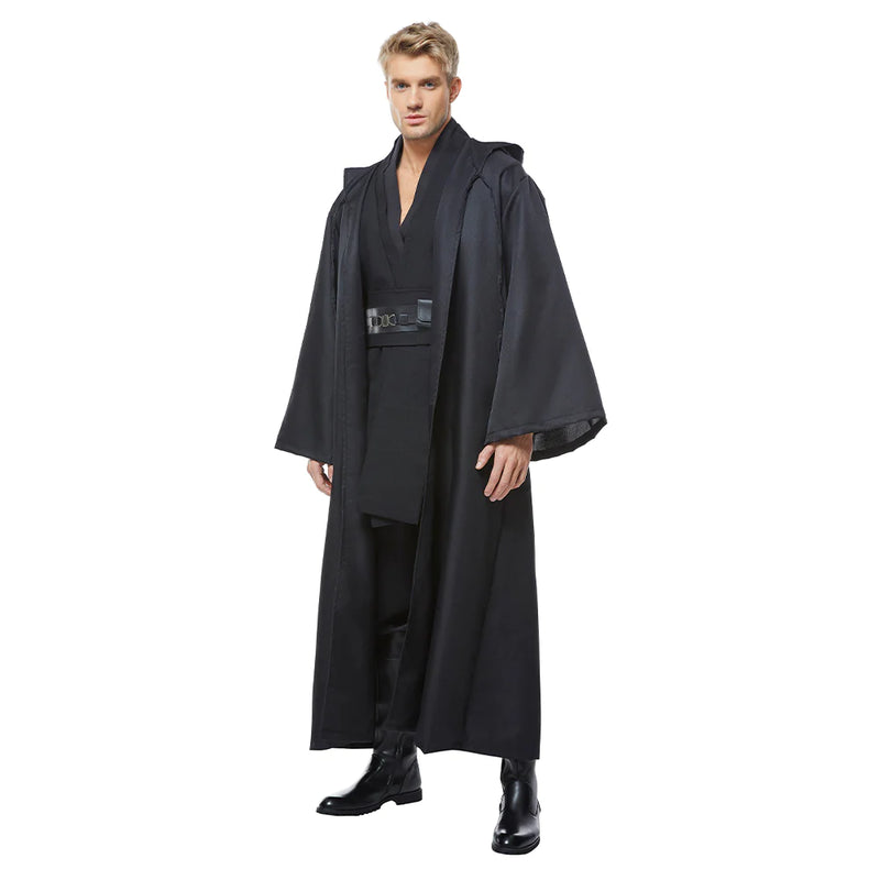 Anakin Skywalker Cosplay Costume Outfit Black Version