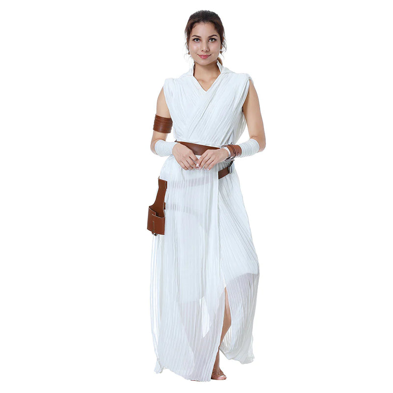 The Rise Of Skywalker Rey Outfits Cosplay Costume Halloween Carnival Suit