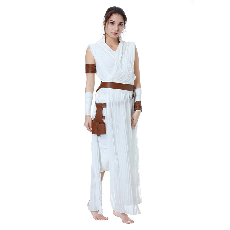 The Rise Of Skywalker Rey Outfits Cosplay Costume Halloween Carnival Suit