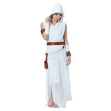 The Rise Of Skywalker Rey Outfits Cosplay Costume Halloween Carnival Suit