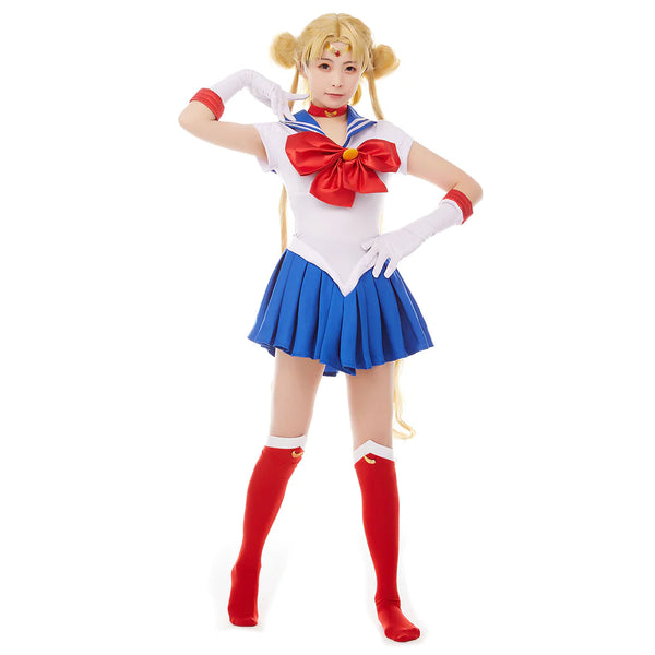 Sailor Moon Halloween Carnival Suit Tsukino Usagi Cosplay Costume Uniform Dress Outfit