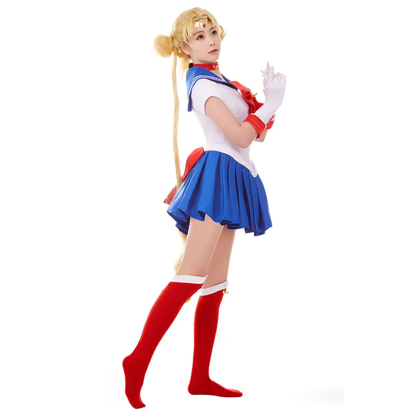 Sailor Moon Halloween Carnival Suit Tsukino Usagi Cosplay Costume Uniform Dress Outfit