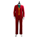 Joker Origin Romeo 2019 Film DC Movie Joaquin Phoenix Arthur Fleck Cosplay Costume Outfit Suit Uniform