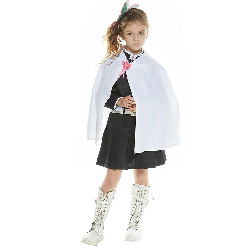 Demon Slayer Kimetsu No Yaiba Tsuyuri Kanawo Kids Children Uniform Outfits Cosplay Costume