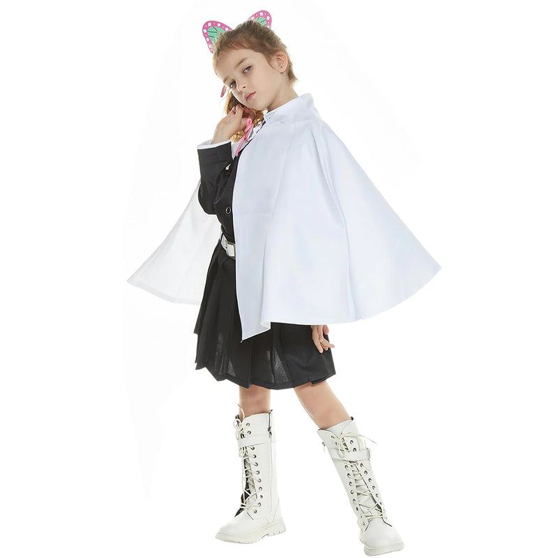 Demon Slayer Kimetsu No Yaiba Tsuyuri Kanawo Kids Children Uniform Outfits Cosplay Costume