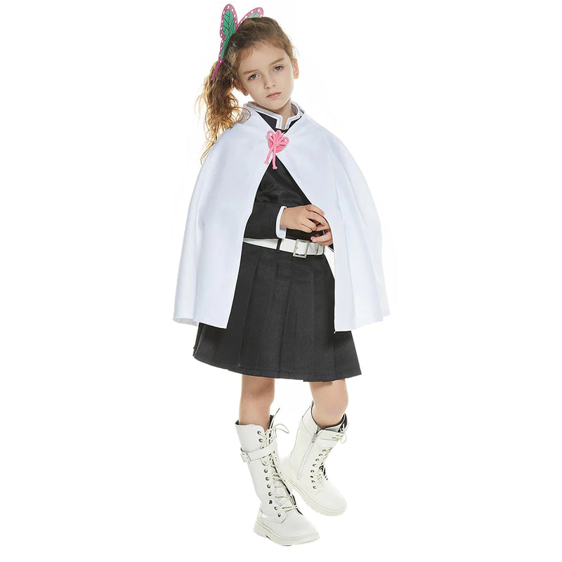 Demon Slayer Kimetsu No Yaiba Tsuyuri Kanawo Kids Children Uniform Outfits Cosplay Costume