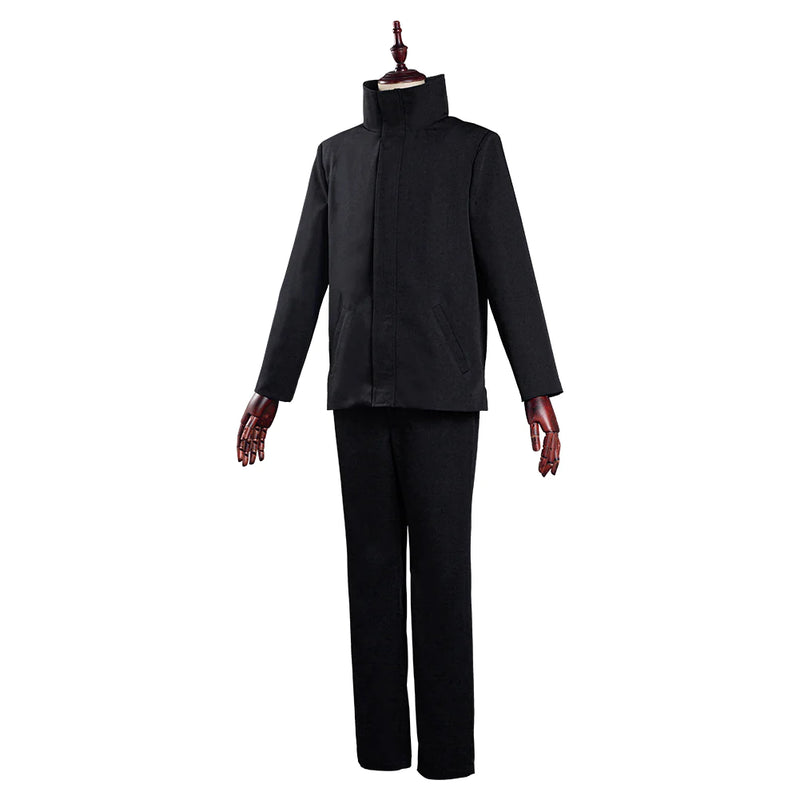 Jujutsu Kaisen Halloween Carnival Suit Satoru Gojo Cosplay Costume School Uniform Outfit