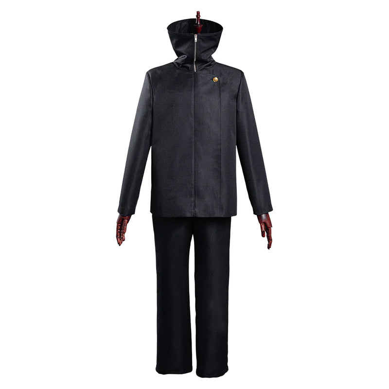 Jujutsu Kaisen Halloween Carnival Suit Toge Inumaki Cosplay Costume School Uniform Outfit