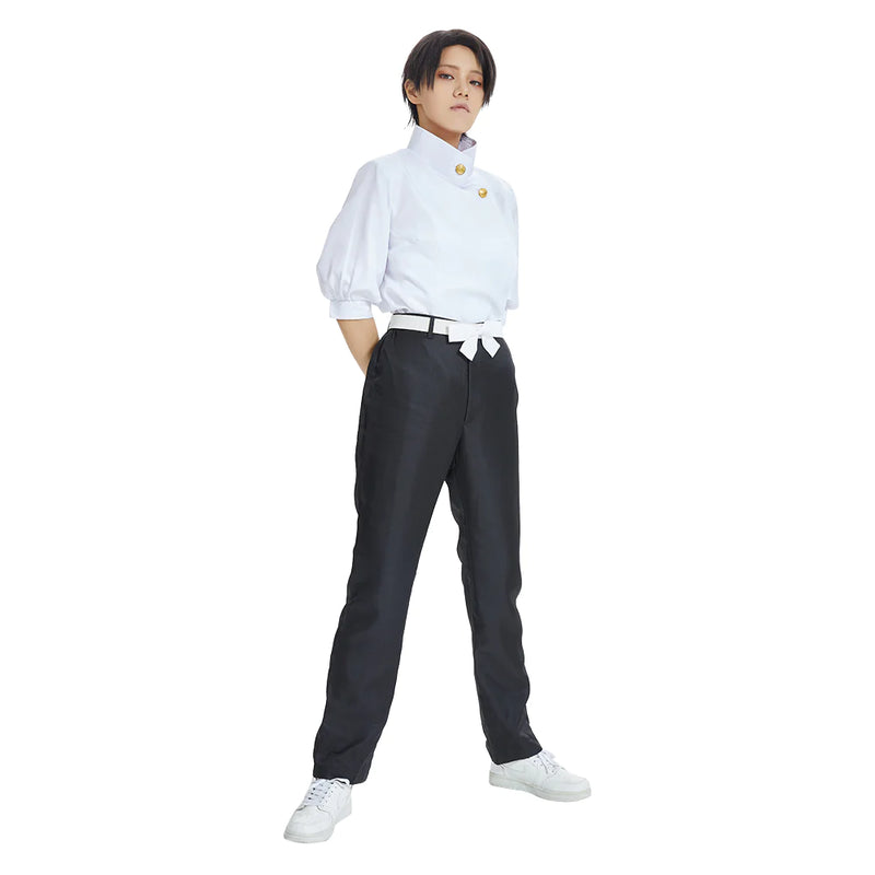 Anime Jujutsu Kaisen Halloween Carnival Suit Yuuta Okkotsu Cosplay Costume Top Pants Outfits