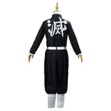 Demon Slayer Kimetsu No Yaiba Agatsuma Zenitsu Kids Children Uniform Outfits Cosplay Costume