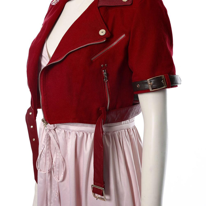 Final Fantasy VII Remake FF7 Aerith Gainsborough Cosplay Costume