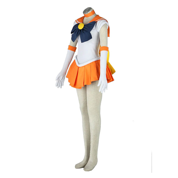 Sailor Moon Sailor Venus Minako Aino Cosplay Costume Outfits Halloween Carnival Suit