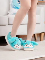 Hatsune Miku Fuzzy Flannel Winter Slippers Size 38-45