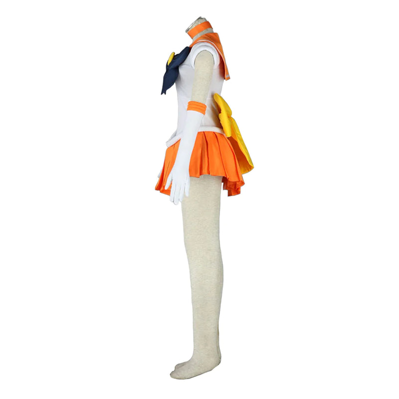 Sailor Moon Sailor Venus Minako Aino Cosplay Costume Outfits Halloween Carnival Suit