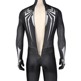 Spider-Man Miles Morales Cosplay Costume Black Jumpsuit Outfits Halloween Carnival Suit