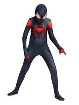 Marvel Comics Cosplay Spider-Man Into the Spider-Verse Miles Morales Children Kid's Cosplay Costumes