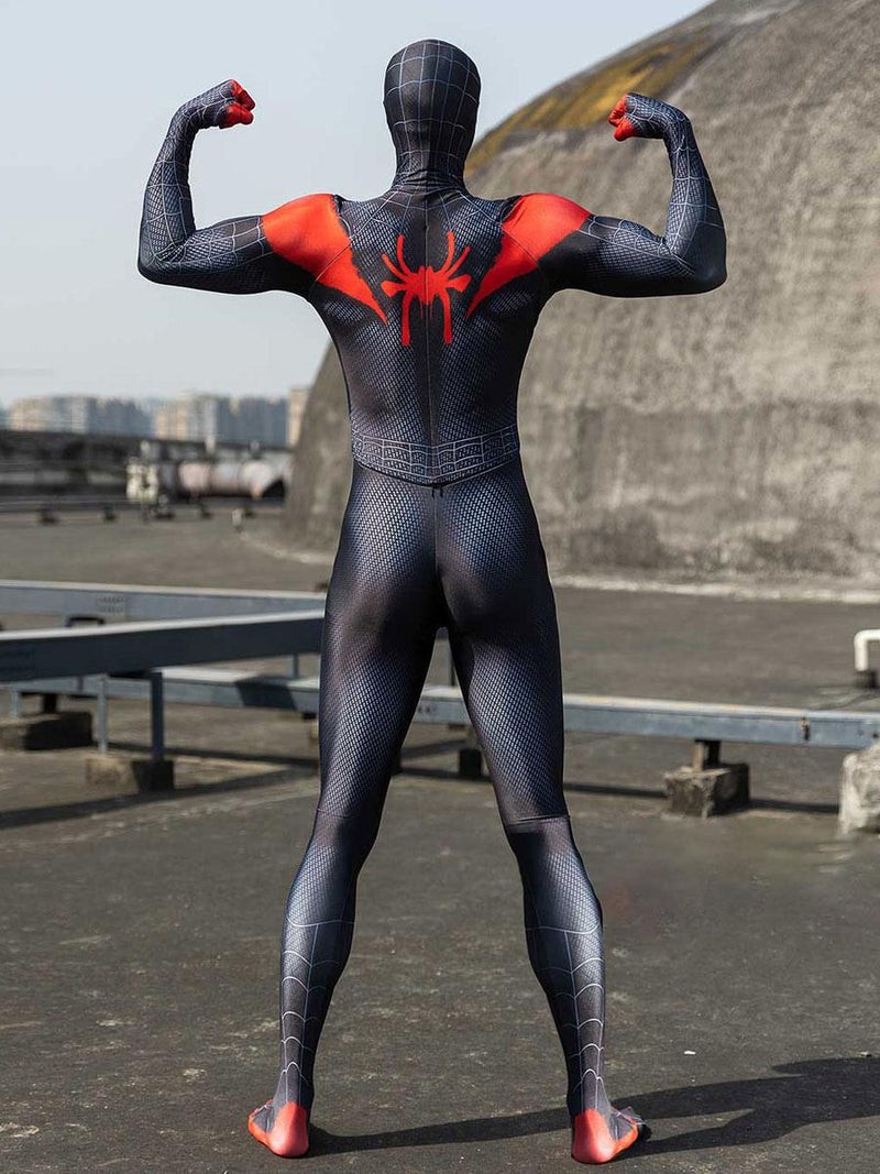 Marvel Comics Cosplay Spider-Man Into the Spider-Verse Miles Morales Adult Cosplay Costumes