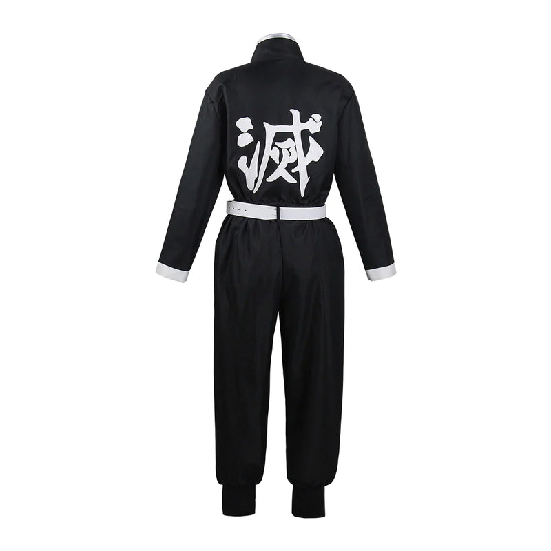 Demon Slayer: Kimetsu No Yaiba Agatsuma Zenitsu Outfit Cosplay Costume Halloween Carnival Suit