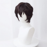 Bungo Stray Dogs Cosplay Osamu Dazai Cosplay Wig Heat Resistant Synthetic Hair Carnival Halloween Party Props