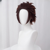 Demon Slayer Kamado Tanjirou Wig Cosplay Costume