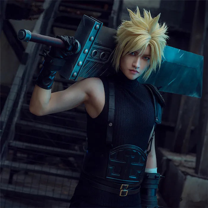 Final Fantasy VII FF7 Cloud Strife Cosplay Costume