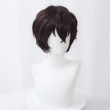 Bungo Stray Dogs Cosplay Osamu Dazai Cosplay Wig Heat Resistant Synthetic Hair Carnival Halloween Party Props