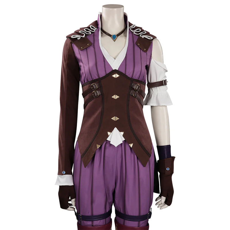 Arcane: League Of Legends - Caitlyn Outfits Cosplay Costume Halloween Carnival Suit