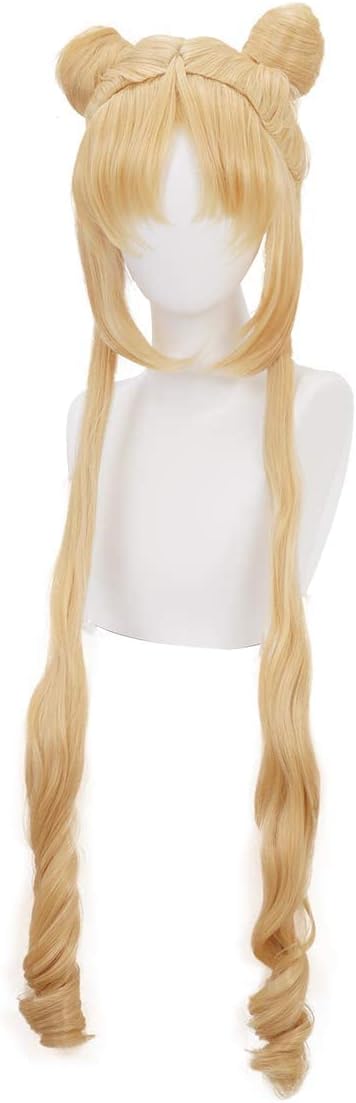 Sailor Moon Cosplay Wig Heat Resistant Synthetic Hair