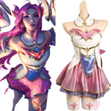 League Of Legends - Kaisa - Star Guardian Cosplay Costume Dress Outfits Halloween Carnival Suit