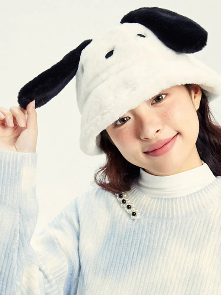 Sanrio Pochacco / Kuromi / Cinnamoroll Plush Bucket Hat