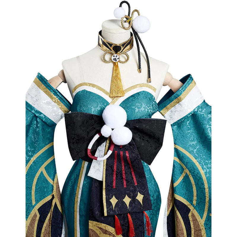 Ms Hina / Gorou Game Genshin Impact Cosplay Costume