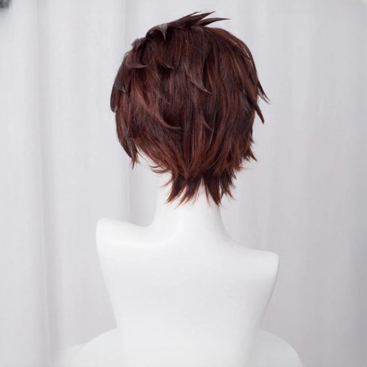 Demon Slayer Kamado Tanjirou Wig Cosplay Costume