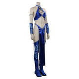 Mortal Kombat Kitana Cosplay Costume Outfits Halloween Carnival Suit