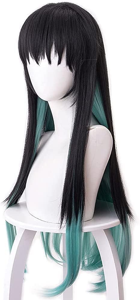 Demon Slayer Muichiro Tokito Wig Cosplay Costume