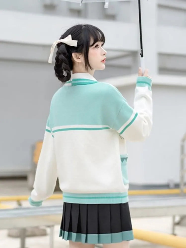 Hatsune Miku Collab V-neck Cardigan