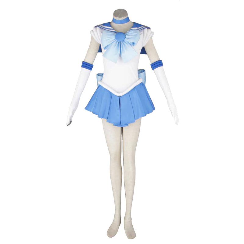 Sailor Moon Sailor Mercury Ami Mizuno Cosplay Costume for Halloween and Carnival