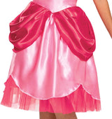 Princess Peach Costume Dress, Nintendo Super Mario Bros Classic Dress Up Outfit for Girls