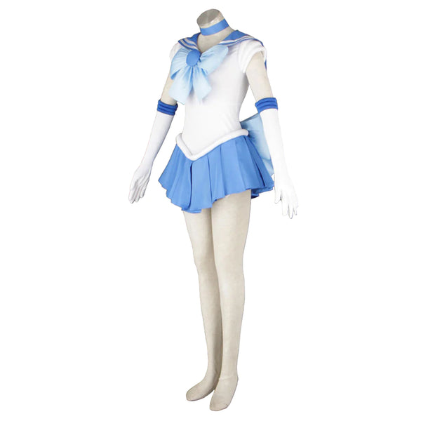 Sailor Moon Sailor Mercury Ami Mizuno Cosplay Costume for Halloween and Carnival