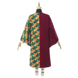 Demon Slayer: Kimetsu No Yaiba Tomioka Giyuu Outfit Cosplay Costume Halloween Carnival Suit