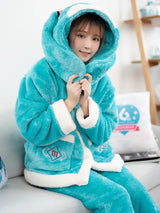 Hatsune Miku Winter Pajama Super Long Ponytails Hood Sleepwear