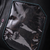 Hatsune Miku " Rider " Unisex Black Techwear Backpack