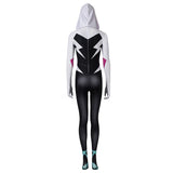 Spider-Man: Into The Spider-Verse Gwen Stacy Cosplay Costume Jumpsuit Outfits Halloween Carnival Suit