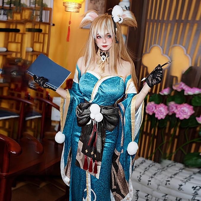 Ms Hina / Gorou Game Genshin Impact Cosplay Costume