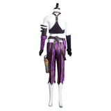 Arcane: League of Legends LoL Arcane Jinx Halloween Cosplay Costume