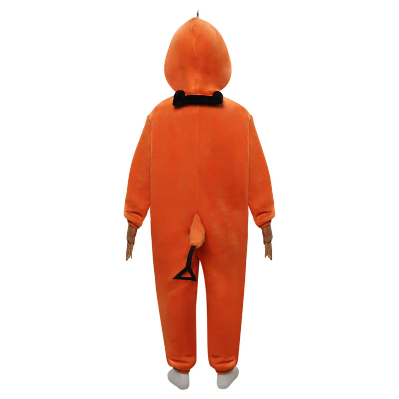 Kids Children Chainsaw Man-Pochita Cosplay Costume Jumpsuit Pajamas Sleepwear Halloween Carnival Suit