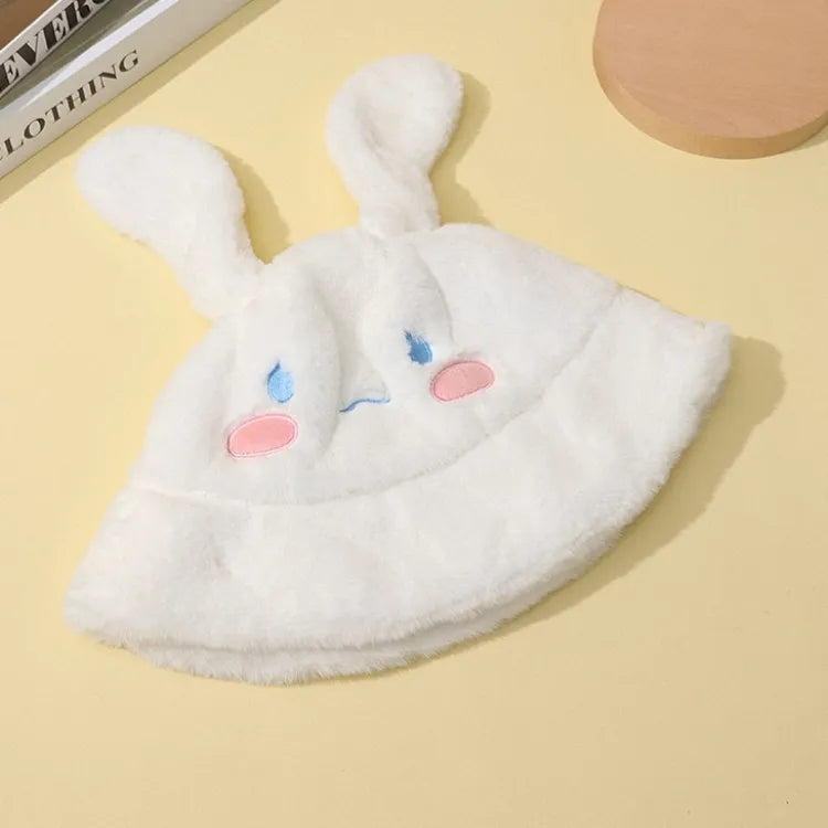 Sanrio Pochacco / Kuromi / Cinnamoroll Plush Bucket Hat