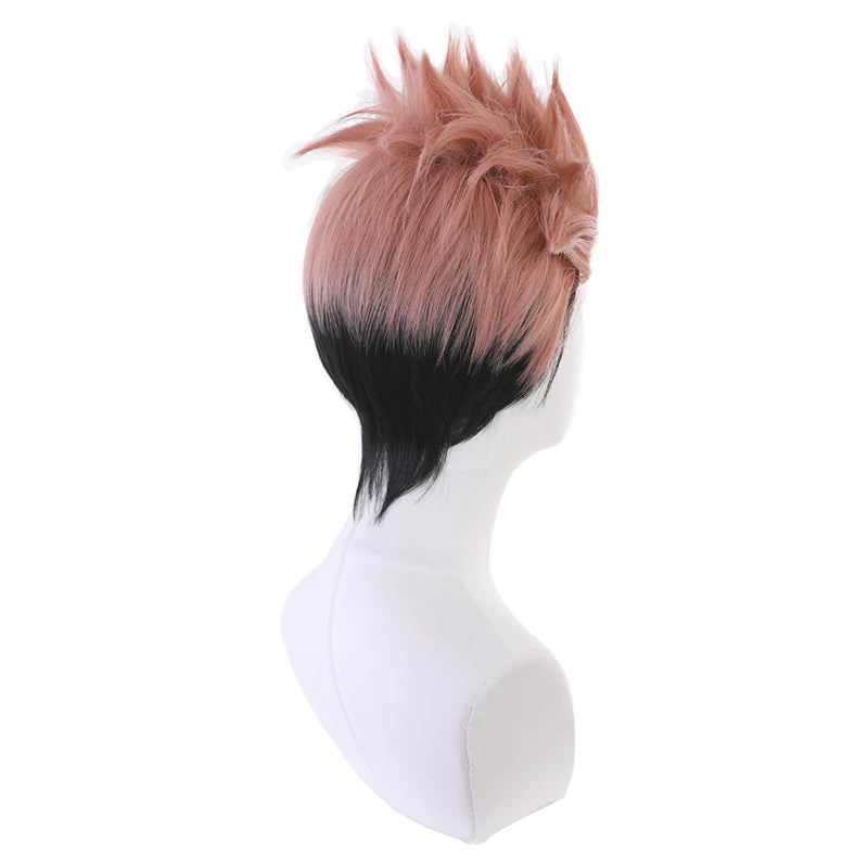 Jujutsu Kaisen Carnival Halloween Party Props Ryomen Sukuna Cosplay Wig Heat Resistant Synthetic Hair