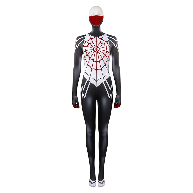 Spider-Man Silk Cindy Moon Bodysuit Jumpsuits Cosplay Costume Outfits Halloween Carnival Party Suit