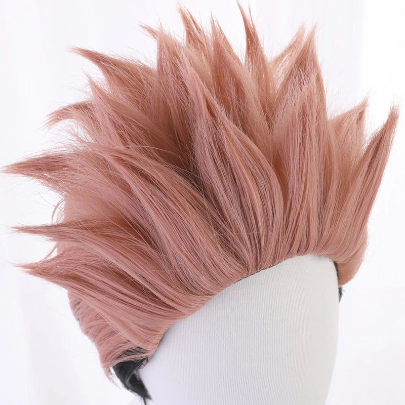 Jujutsu Kaisen Carnival Halloween Party Props Ryomen Sukuna Cosplay Wig Heat Resistant Synthetic Hair